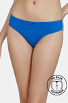 Zivame Low Rise Zero Coverage Thong - Princess Blue — thumbnail 1